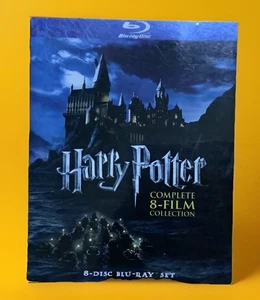 Harry Potter Complete 8-Film Complete Collection (Blu-ray) NEW - Picture 1 of 3