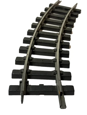 Bachmann G Scale Curved Track 12" Steel – Used, Light Oxidation – Qty Available - Image 1 of 4
