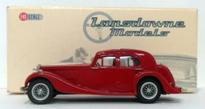 Lansdowne Models 1/43 Scale LDM53 - 1936-39 MG SA Saloon - Maroon - Picture 1 of 5