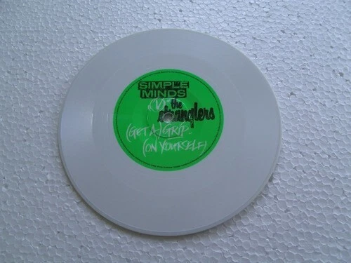 Simple Minds & The Stranglers Get A Grip On Yourself White Vinyl 7" Unplayed - Image 1 of 1