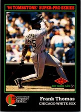 1994 Score Tombstone Pizza Super-Pro Series Frank Thomas Chicago White Sox #29