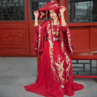 Chinese Wedding Dress Women&Men Ancient Traditional Hanfu Red Dress Gown Dress