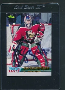 1995/96 Classic #13 Jean Sebastien Giguere Hartford Signed Auto *D6895 - Picture 1 of 1