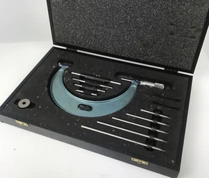 Moore & Wright 0-6” Micrometer Set Boxed Complete - Picture 1 of 9