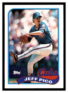 1989 Topps #262 JEFF PICO RC Chicago Cubs