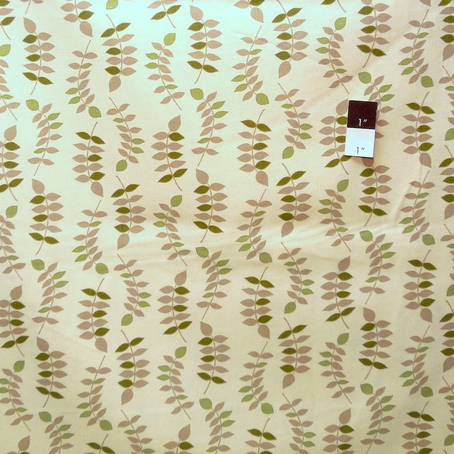 Tela de mezcla de lino salvia hojas Jenaveve Valori Well LVW02 por yarda Foto 1 de 1