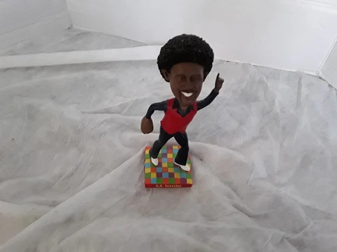 CC Sabathia Cleveland Indians Bobble Head 2007 70s Disco Theme Cover