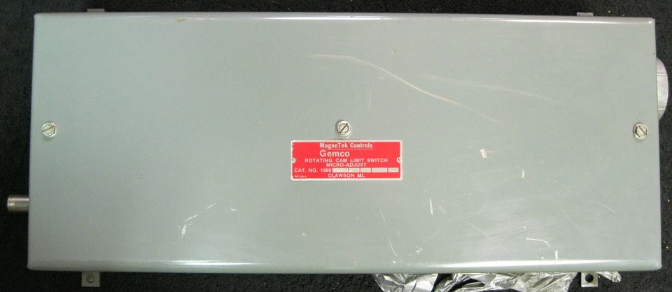Gemco Rotating Cam Limit Switch 1980-3964 with Built-in Resolver Foto 1 de 1