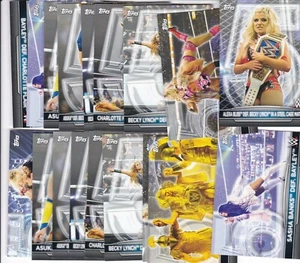 2021 Topps WWE Women's Division Complete 5th Anniversary 20 Card Set-BLISS-BANKS - Picture 1 of 3