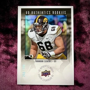 Brandon Scherff 2015 Upper Deck UD Authentics Rookie RC /500 MINT Iowa Jersey SP - Picture 1 of 2