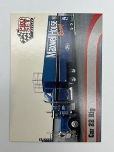 Car 22 Rig #174 - Pro Set Racing Card - 1992 Pro Set Winston Cup - NM