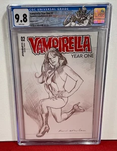 Vampirella Year One Issue #2 Variant Cover F 2022 CGC Graded 9.8 Comic - Picture 1 of 2