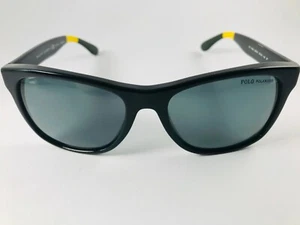 Polo Ralph Lauren Polarized sunglasses PH 4106A 5567/81 Black Yellow Green - Picture 1 of 5