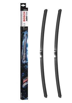 Porsche Cayenne Front Wiper Blade Blades Set Windscreen 2002 On BOSCH AEROTWIN - Image 1 of 4