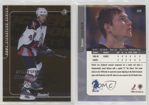 2000-01 ITG Be A Player Signature Series /10 Dmitri Kalinin Dimitri #259