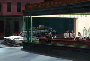 GHOSTBUSTERS "Gozers Diner" Prints Various Sizes - Picture 1 of 7