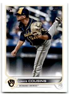 2022 Topps Jake Cousins Baseball Cards #20