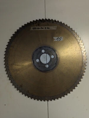 Segmentkreissägeblatt 635x6,0x80 mm 80 Zähne Sägeblatt Segment HSS - Bild 1 von 4