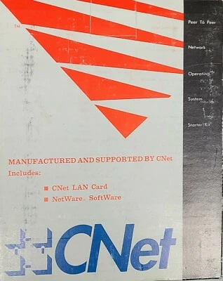 Cnet Peer to Peer Network(Netware Lite) OS Starter Kit, 16-04-0068-02 - Image 1 of 4