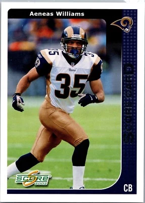 2002 Score - Aeneas Williams #223 ScoreCard /400 - Image 1 of 2