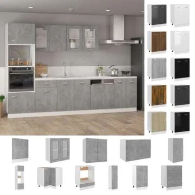 Küchenschrank Hängeschrank Unterschrank Küche Küchenzeile Holzwerkstoff vidaXL - Bild 1 von 4