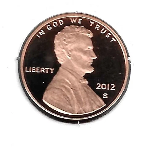 2012-S Lincoln Cent Proof Cover