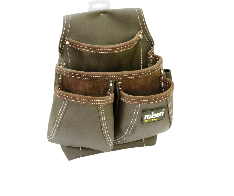 Cinturón de herramientas Rolson Farmer's cuero cuero curtido al aceite Foto 1 de 1
