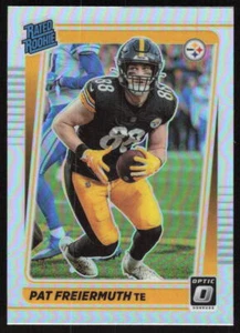 2021 Donruss Optic Rated Rookie Holo #232 Pat Freiermuth Pittsburgh Steelers - Picture 1 of 2