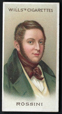 WILLS - MUSICAL CELEBRITIES - #8 ROSSINI