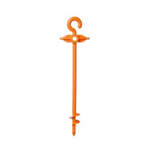 Coghlan's Single 31,8 cm/12,5" anclaje giratorio tienda lona cuerda clavija naranja LIQUIDACIÓN - Imagen 1 de 3