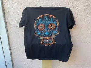 Disney Coco T-Shirt Black Youth Day of the Dead Sugar Skull Dia De Muertos - Picture 1 of 6