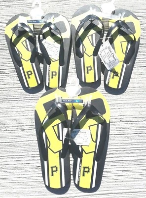 Chanclas Pittsburgh Pirates Talla XS, S, Adulto Unisex Auténticas Coleccionables Foto 1 de 3