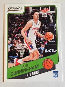 Tarjeta de novato Cade Cunningham - 2021-22 Chronicles Classics - Imagen 1 de 2