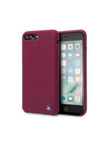 Genuine BMW Liquid Toughened Silicone Impact Case for Apple iPhone 8 Plus 7 Plus - Picture 1 of 3