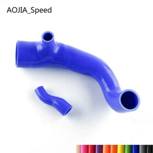 Blue For MINI COOPER S R56 2007-2012 Air Intake Boost Silicone Hose Inlet Pipe - Picture 1 of 7