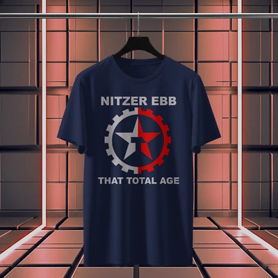 Nitzer Ebb That Total Age logo funny T-Shirt Size S-5XL Made in USA - Image 1 of 2