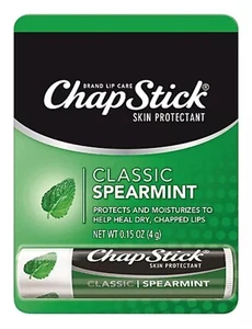 (2 Pack) - Chapstick Classic Lip Balm - Classic Spearmint, 0.15 oz - Picture 1 of 5