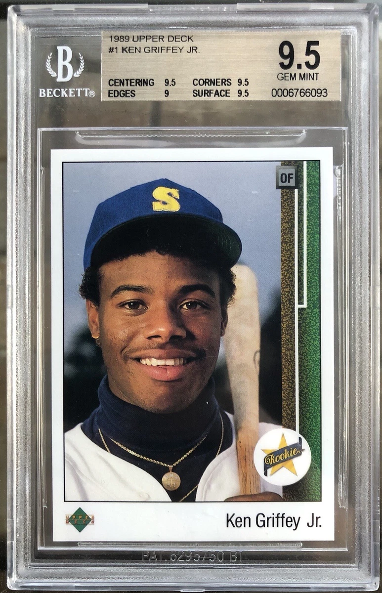 UPPER DECK,SPX、ルーキーカード Upper Deck Ken Griffey Jr 9.5 Graded Rookie Baseball Trading Cards