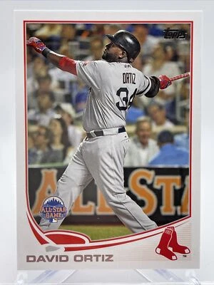 2013 Topps Update David Ortiz Baseball Card #US285 Mint FREE SHIPPING - Image 1 of 3