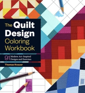 The Quilt Design Coloring Workbook: 91 Modern Art–Inspired Designs and Exercises - Picture 1 of 7