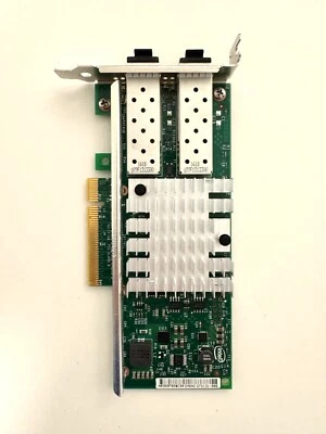 INTEL X520 Dual Port 10GB. Low/Full Profile Server Adapter. 0942V6. - Bild 1 von 3