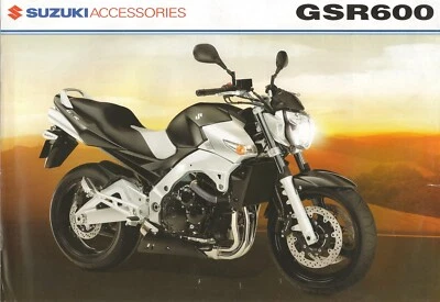 Suzuki GSR600 Accessory brochure - Image 1 of 2
