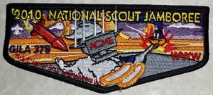 GILA OA 378 YUCCA BSA 2010 JAMBOREE LOONEY TOONS COYOTE ROADRUNNER FLAP MINT!! - Picture 1 of 4