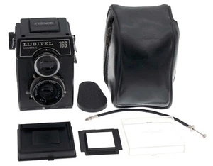 Lubitel 166U Universal 6x6 / 6x4.5 LOMO Vintage TLR camera (120 roll film) MINT - Picture 1 of 8