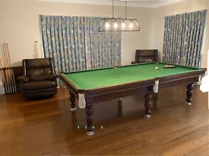 9 foot Standard Size Slate Billiard/Pool table EXCELLENT COND A1 DEAL - Picture 1 of 1