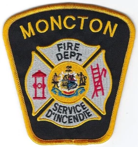 CANADA - Moncton Fire Dept. (New Brunswick) - [ Shoulder Patch ] - Picture 1 of 1