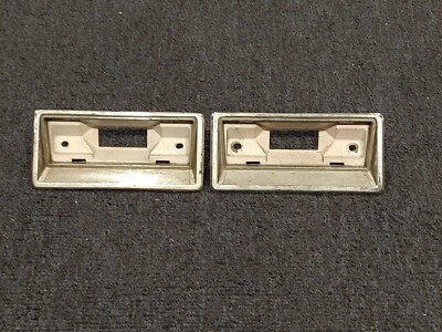 1971 1972 1973 Buick Riviera & Riviera GS Sail Panel Dome Light Housings - Image 1 of 2