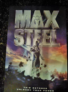 Max Steel 11x17 AUTHENTIC Promo Movie Poster 2016 MINT - HIGHLY COLLECTIBLE ~ NEU - Bild 1 von 1