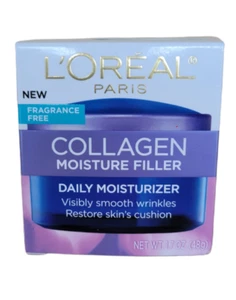 NEW L'Oreal Paris Collagen Moisture Filler Daily Moisturizer Unscented, 1.7oz - Picture 1 of 1