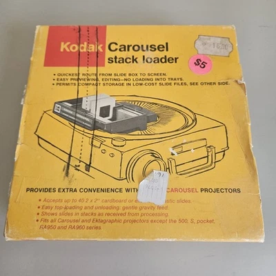 Kodak Carousel Stack Loader Vintage - Image 1 of 4
